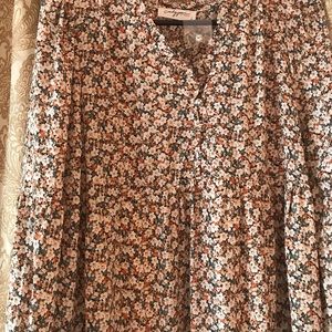 CJLA floral ruffle collar Elle dress